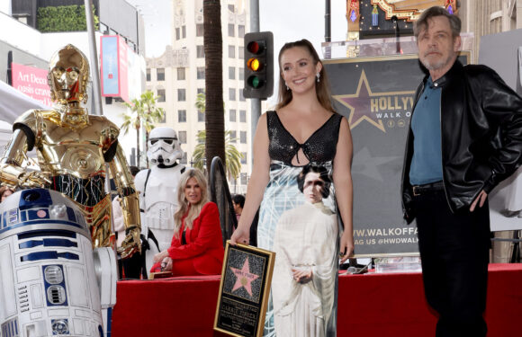 Carrie Fisher Receives Her Star on the Walk of Fame At Last